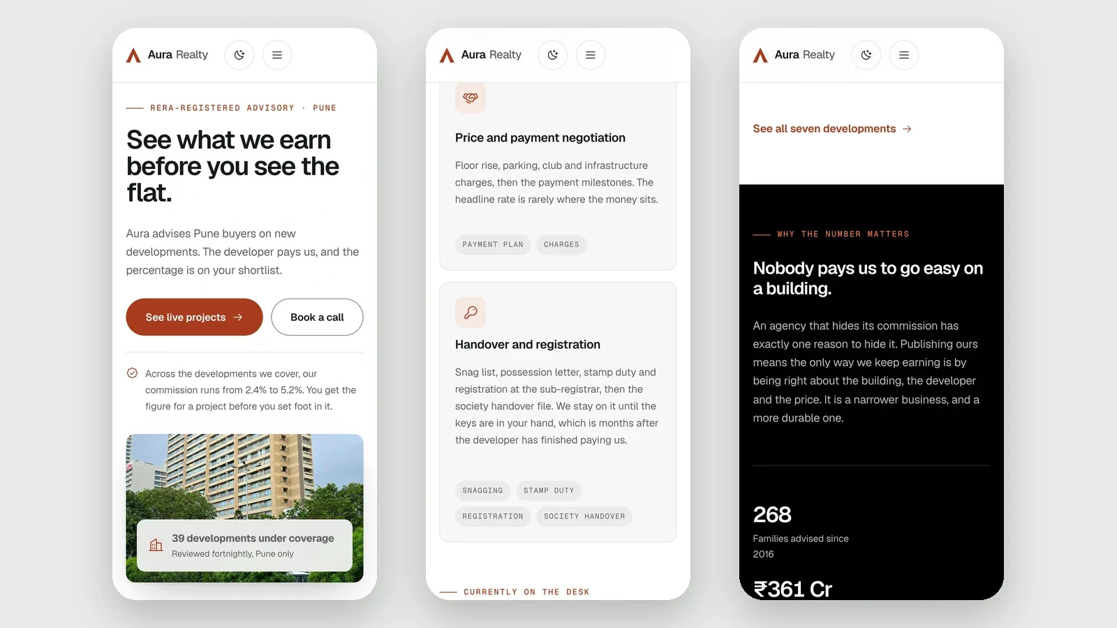 The site on phones