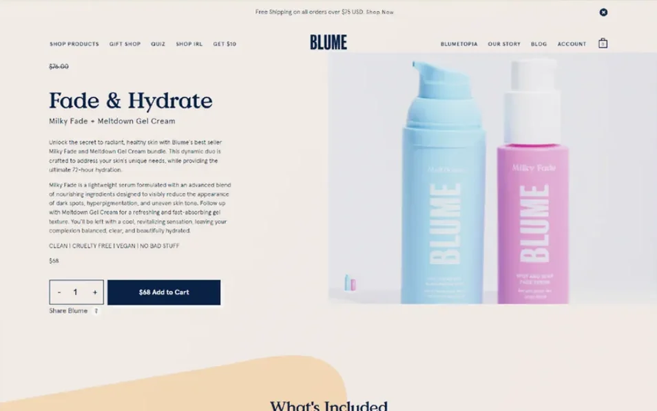 Blume project by Liftup Technologies