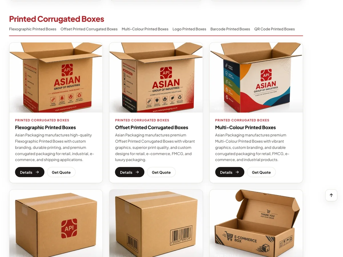 Printed and branded boxes