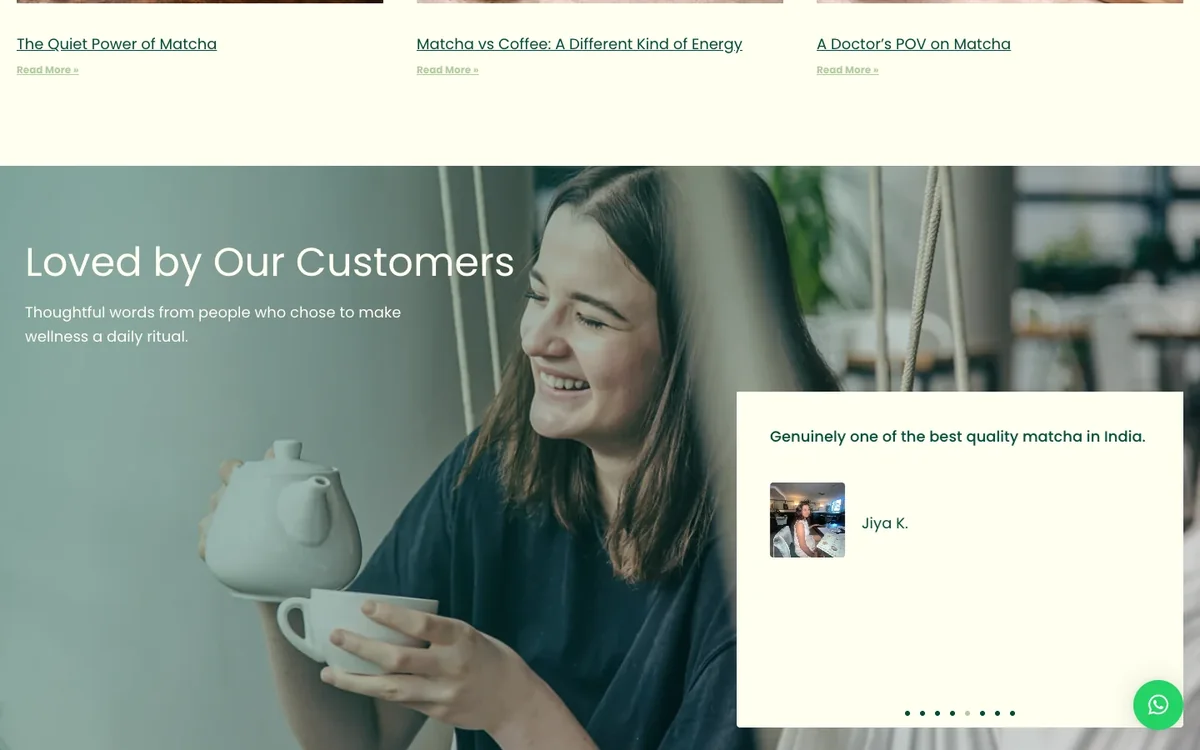 Customer reviews