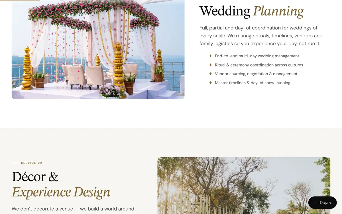 Wedding planning