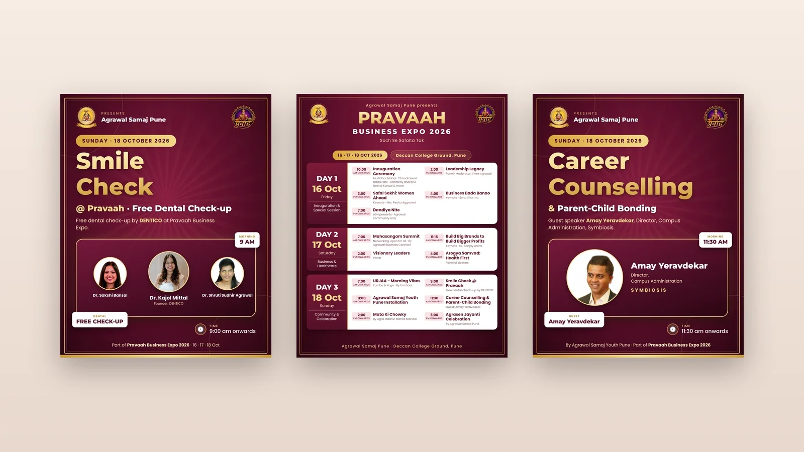 More of the Pravaah Business Expo project